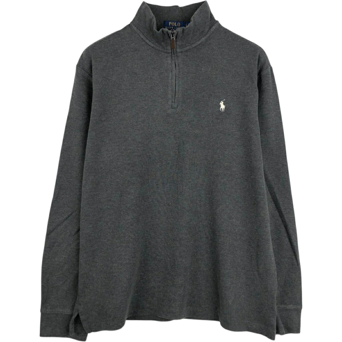 Ralph Lauren/ラルフローレン ESTATE RIB ハーフジップスウェットシャツ トレーナー