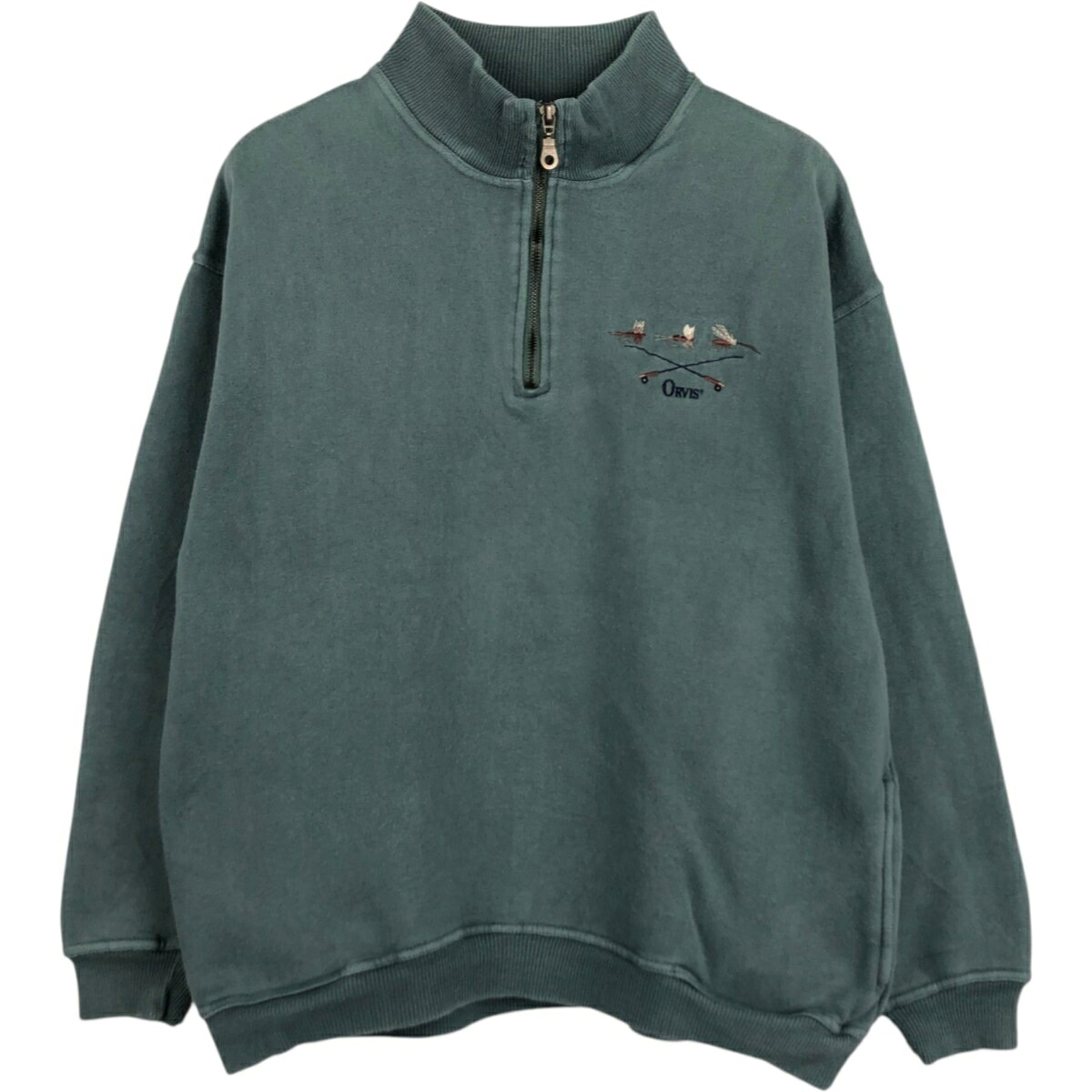 ORVIS/オービス ハーフジップスウェットシャツ トレーナー