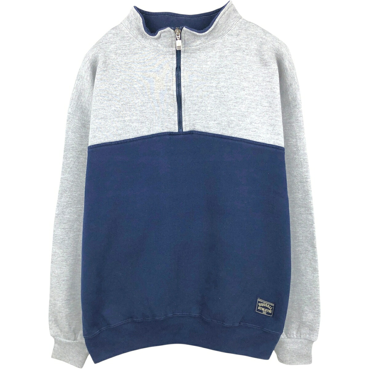 Russell/ラッセル ATHLETIC ハーフジップスウェットシャツ トレーナー