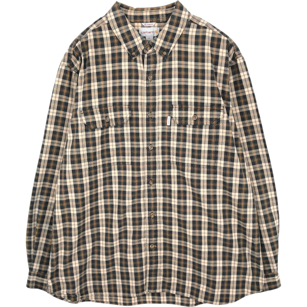 Carhartt/カーハート RELAXED FIT 長袖 ボタンダウン ワークシャツ