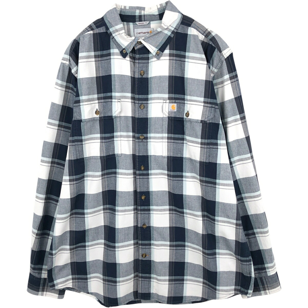 Carhartt/カーハート ORIGINAL FIT 長袖 ボタンダウン ワークシャツ
