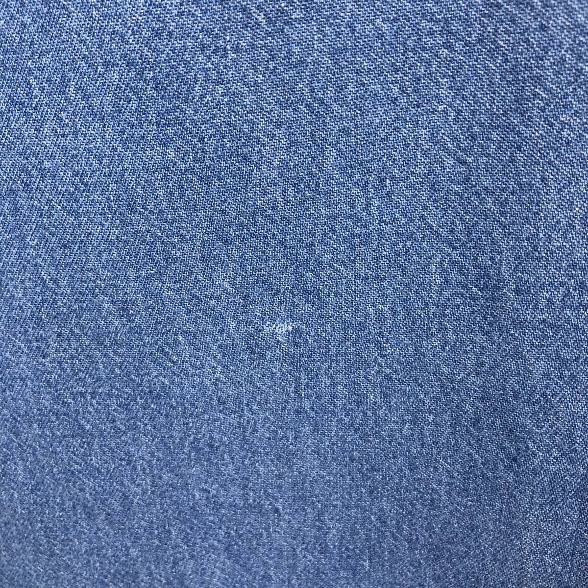 Wrangler/ラングラー 長袖 デニムウエスタンシャツ