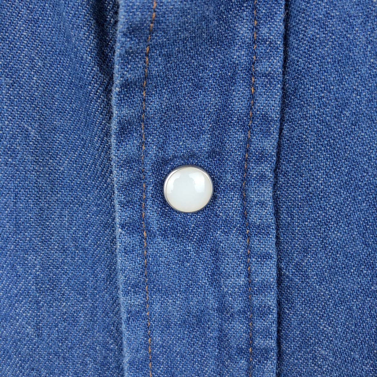 Wrangler/ラングラー 長袖 デニムウエスタンシャツ