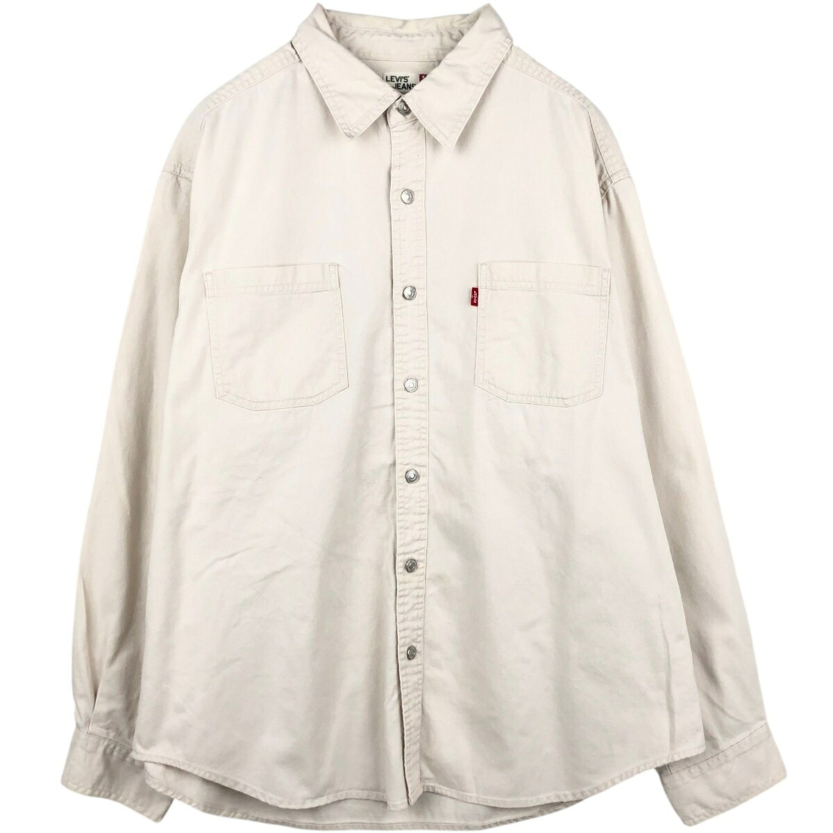 Levi's/リーバイス LEVI'S JEANS 長袖 ホワイトデニムシャツ
