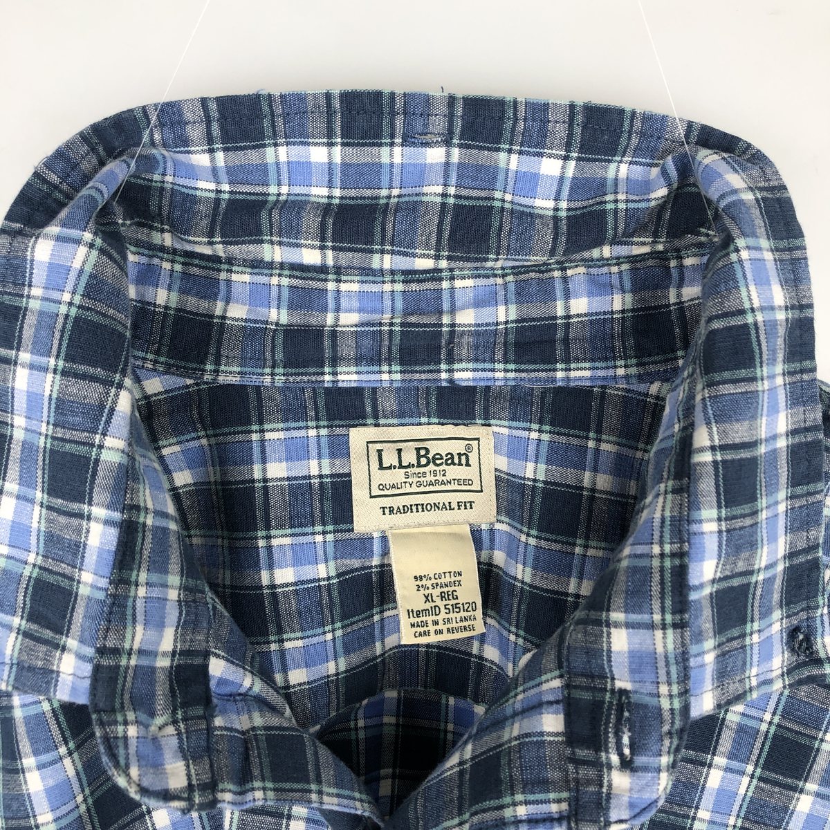 古着 90～00年代 エルエルビーン L.L.Bean TRADITIONAL FIT 長袖 ボタンダウンチェックシャツ メンズXL相当 /eaa676450 【中古】 【261011】