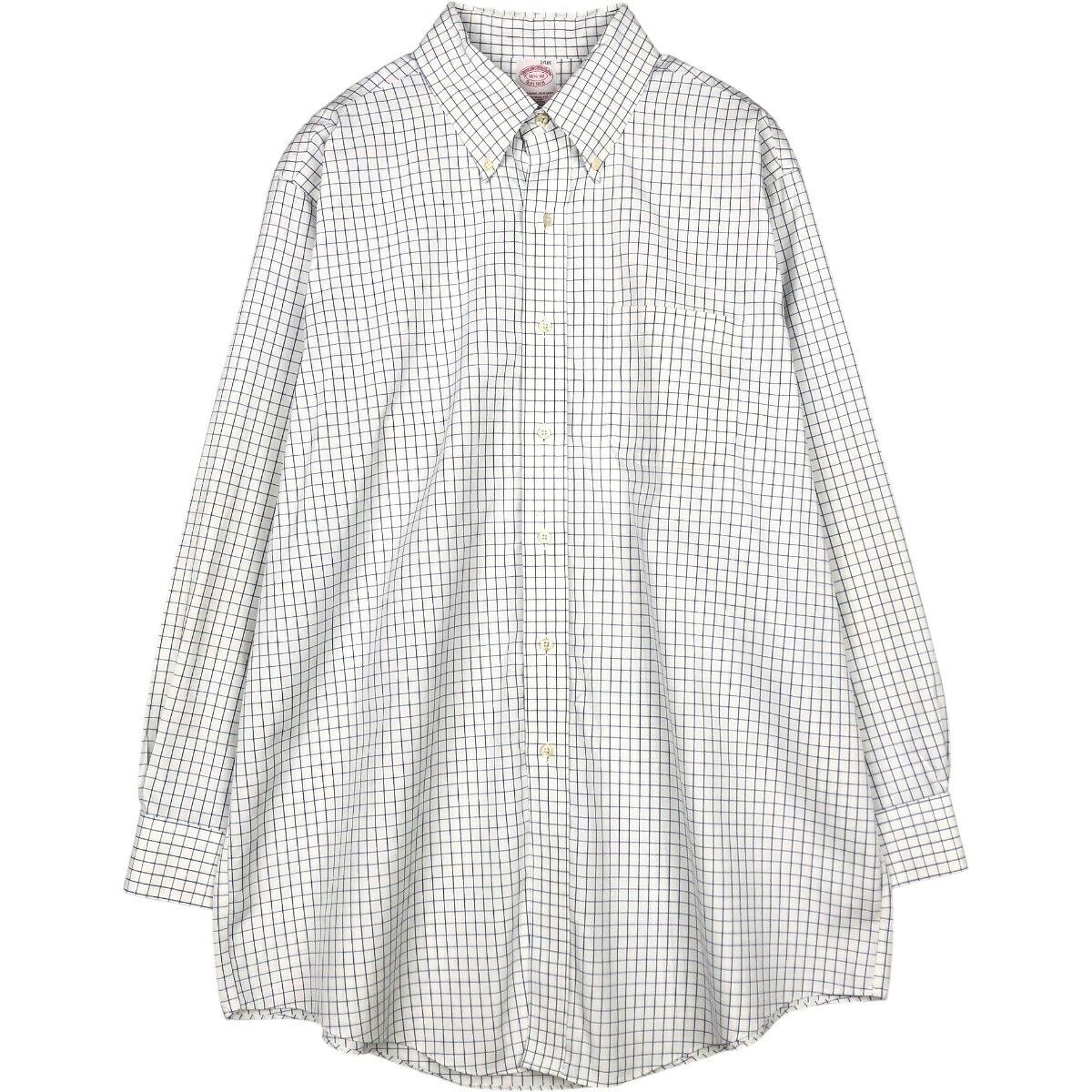 Brooks Brothers/ブルックスブラザーズ Est.1818  長袖 ボタンダウンチェックシャツ