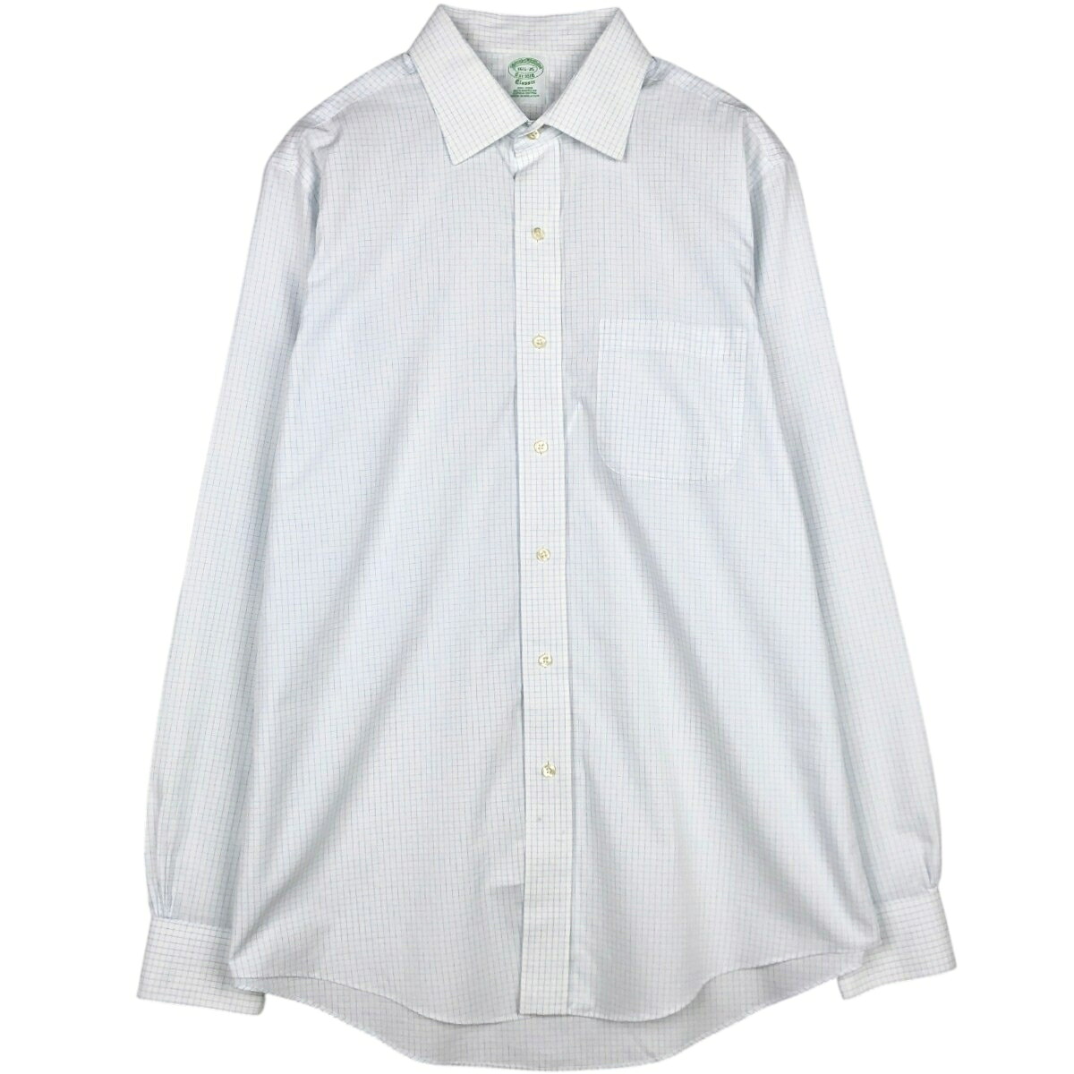 Brooks Brothers/ブルックスブラザーズ Est.1818 classic 長袖 ボタンダウンチェックシャツ