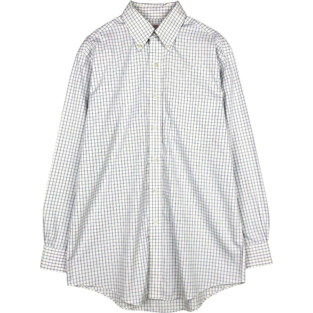 Brooks Brothers/ブルックスブラザーズ 346 長袖 ボタンダウンチェックシャツ