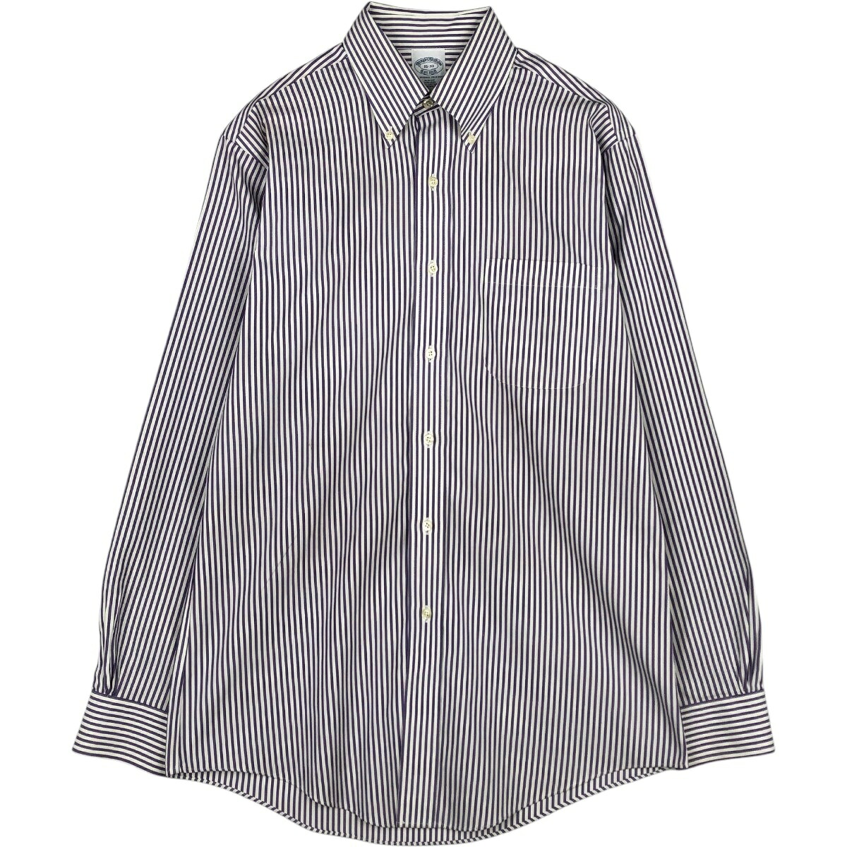 Brooks Brothers/ブルックスブラザーズ Est.1818 長袖 ボタンダウンストライプシャツ