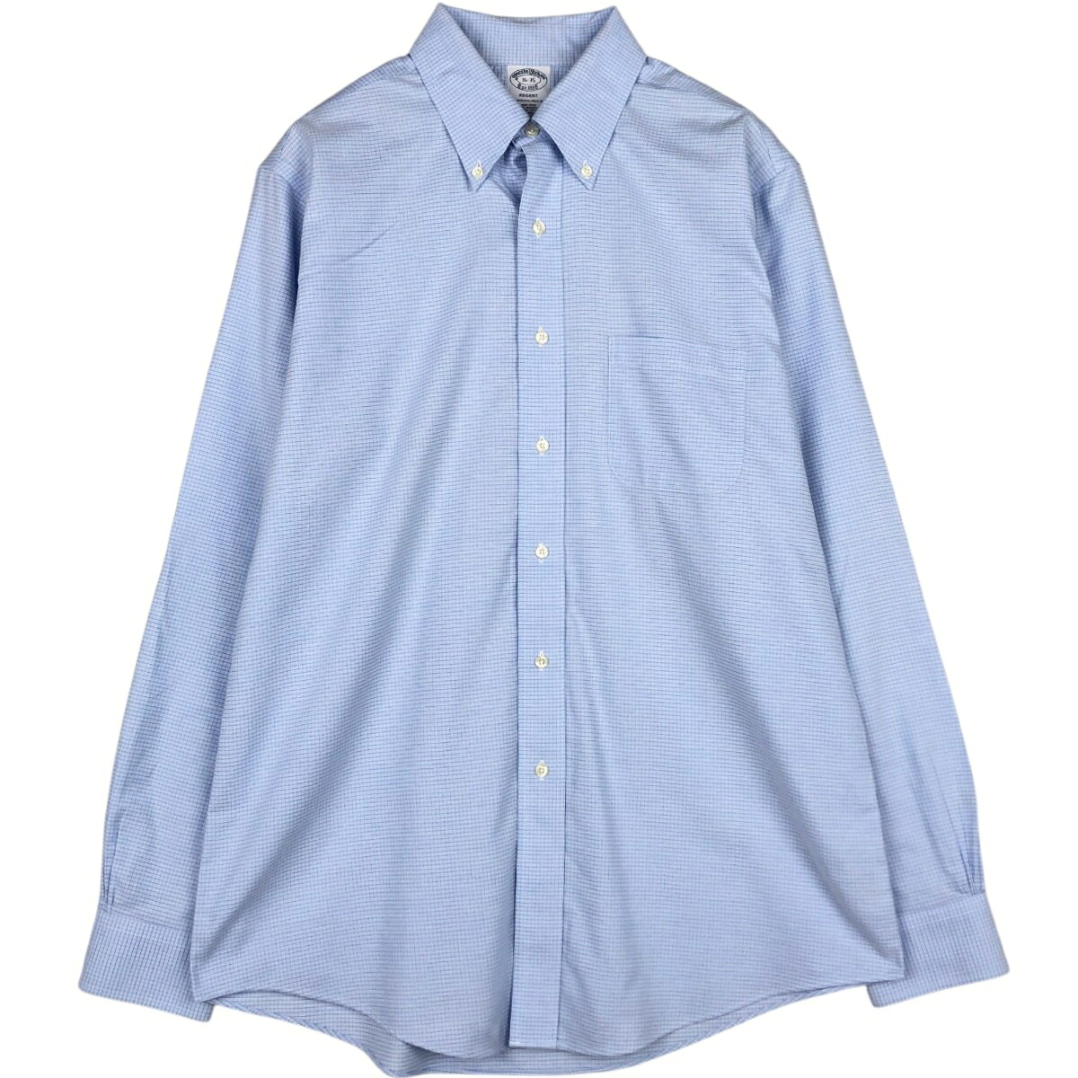 Brooks Brothers/ブルックスブラザーズ REGENT 長袖 ボタンダウンチェックシャツ