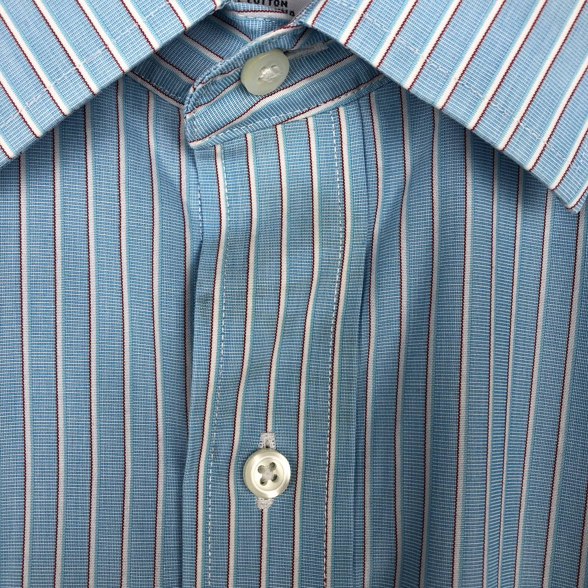 Brooks Brothers/ブルックスブラザーズ REGENT 長袖 コットンストライプシャツ