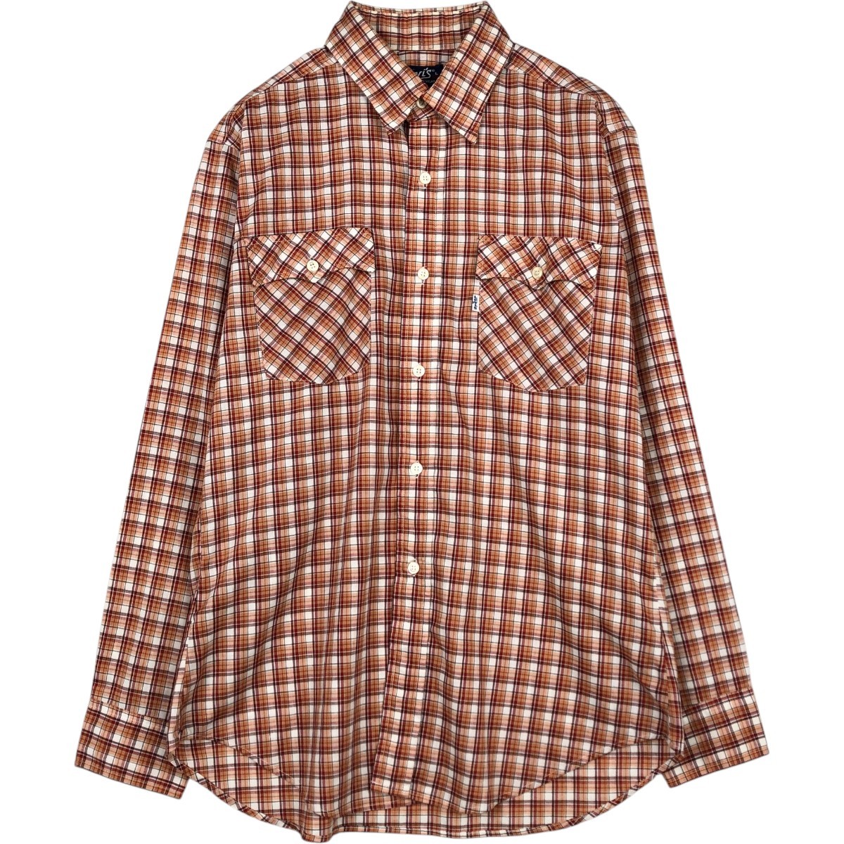 Levi's/リーバイス REGULAR FIT 長袖 コットンチェックシャツ