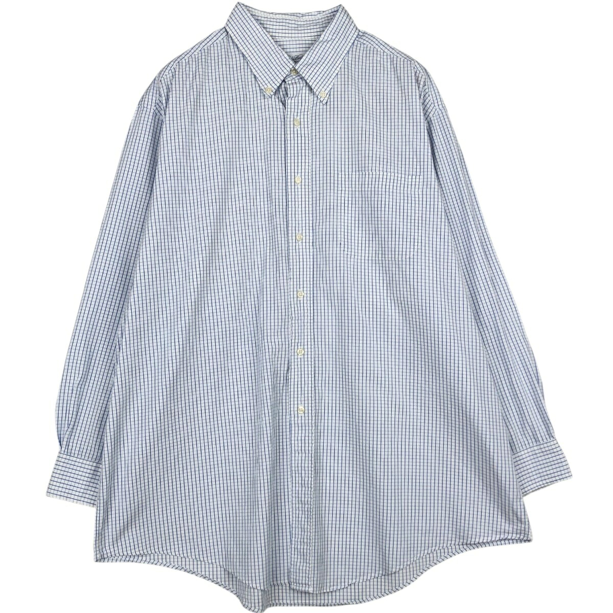 Brooks Brothers/ブルックスブラザーズ MAKERS 長袖 ボタンダウンチェックシャツ