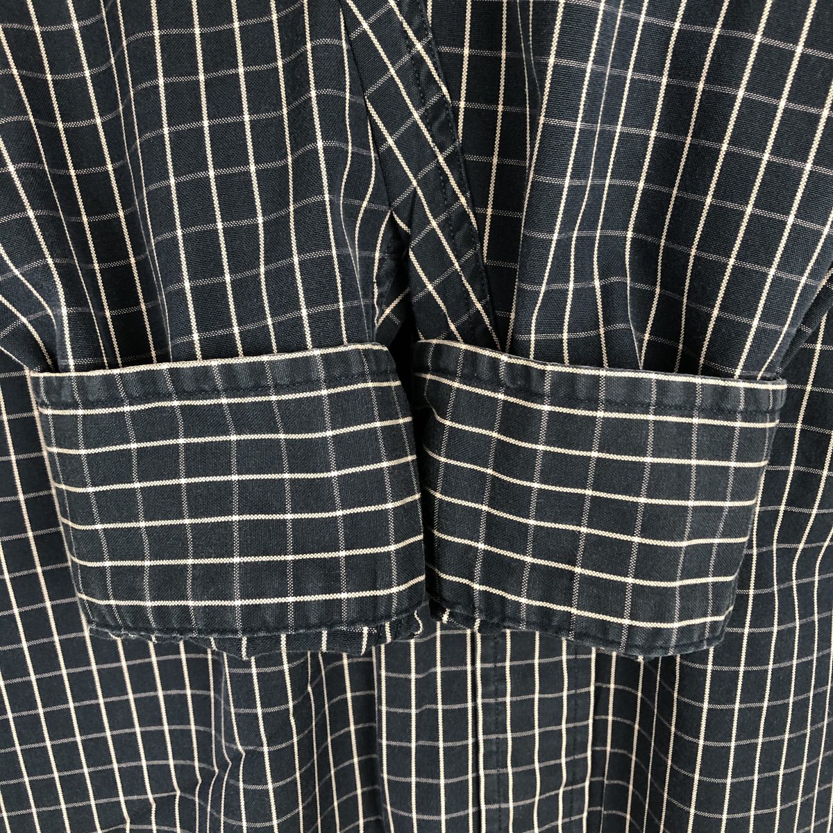 古着 ブルックスブラザーズ Brooks Brothers 長袖 ボタンダウンチェックシャツ メンズM相当 /eaa676477 【中古】 【261012】
