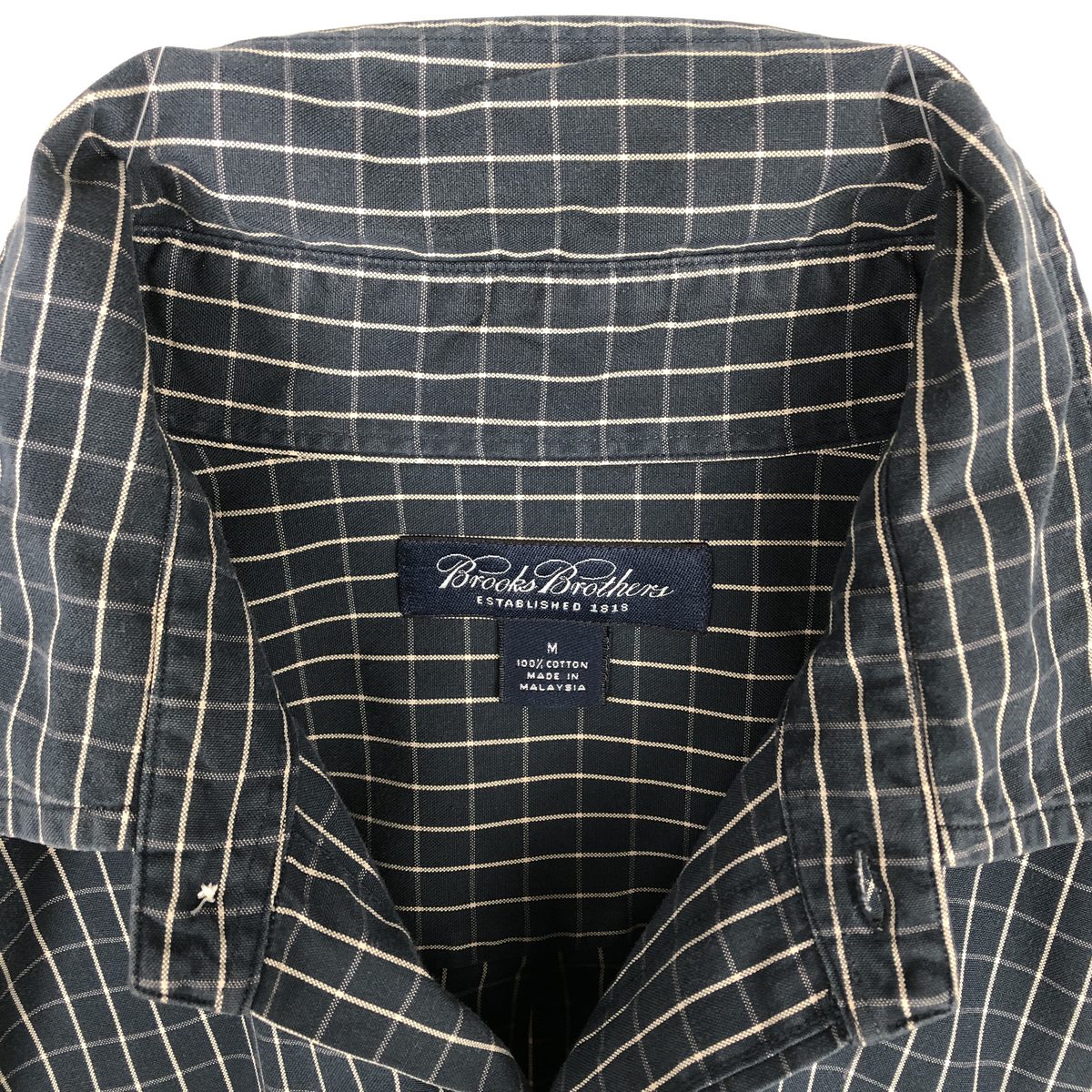 古着 ブルックスブラザーズ Brooks Brothers 長袖 ボタンダウンチェックシャツ メンズM相当 /eaa676477 【中古】 【261012】