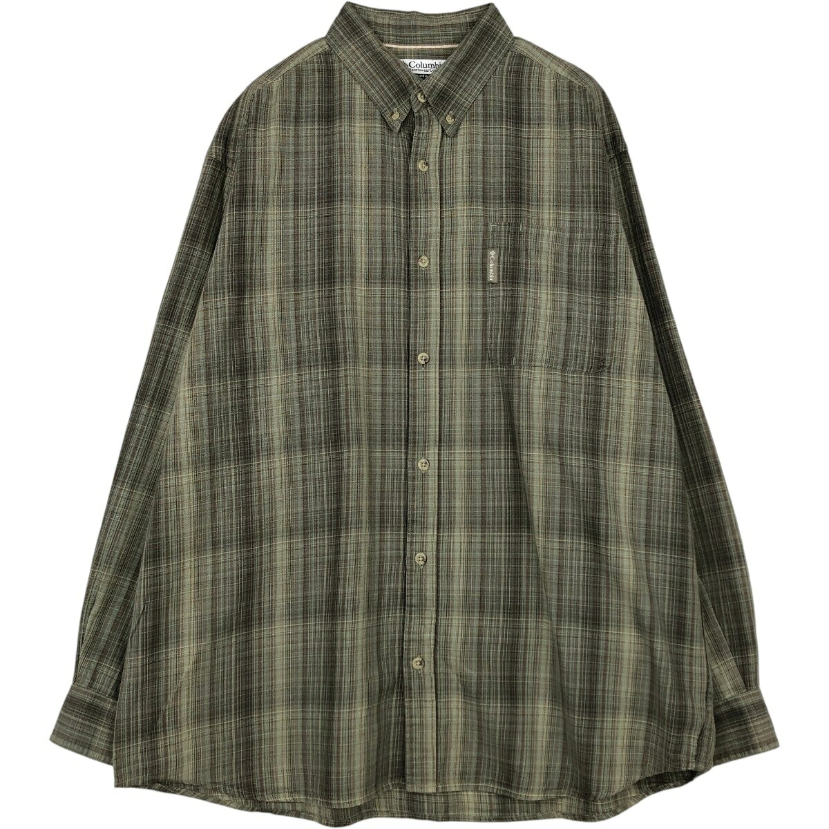 Columbia/コロンビア 長袖 ボタンダウンチェックシャツ