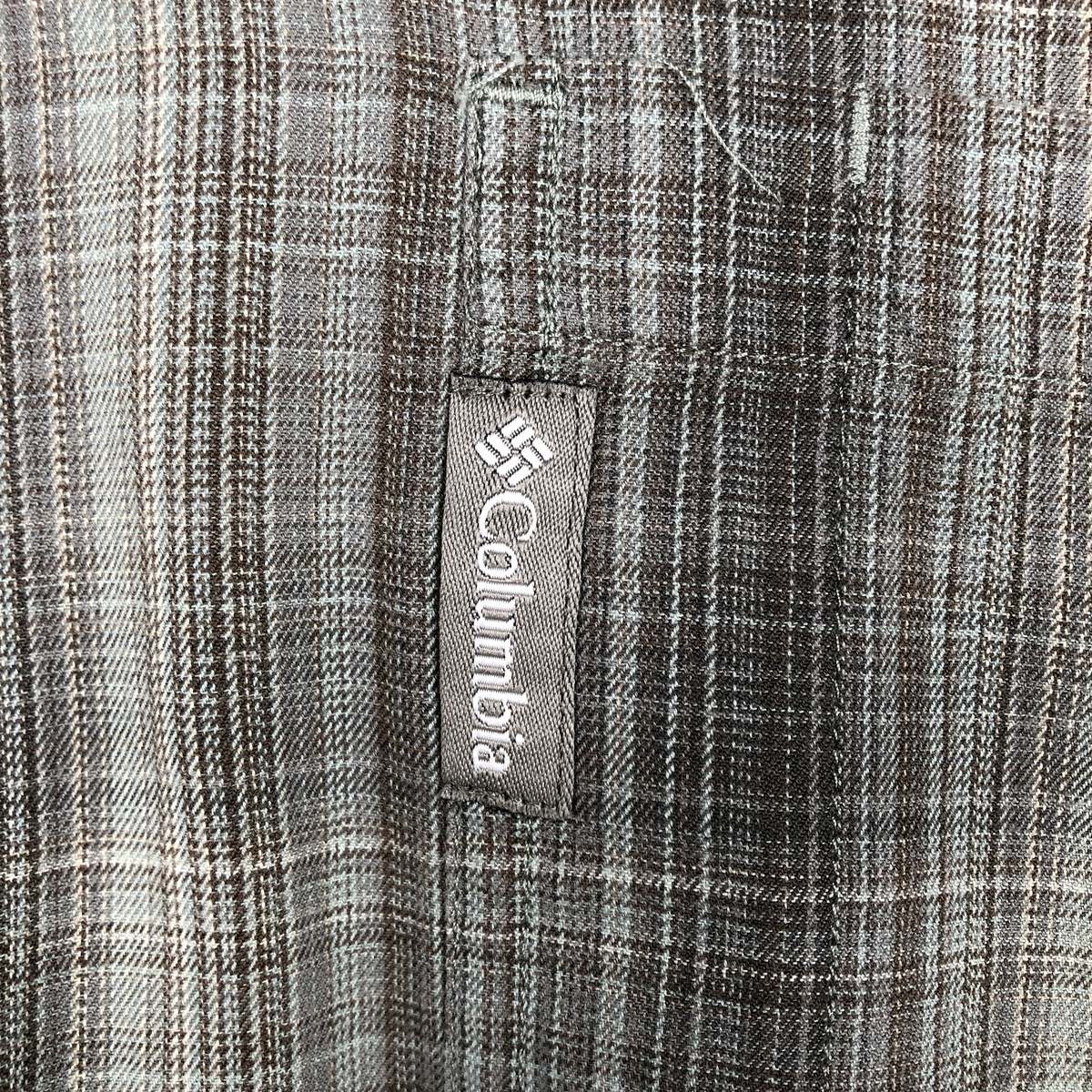 Columbia/コロンビア 長袖 ボタンダウンチェックシャツ