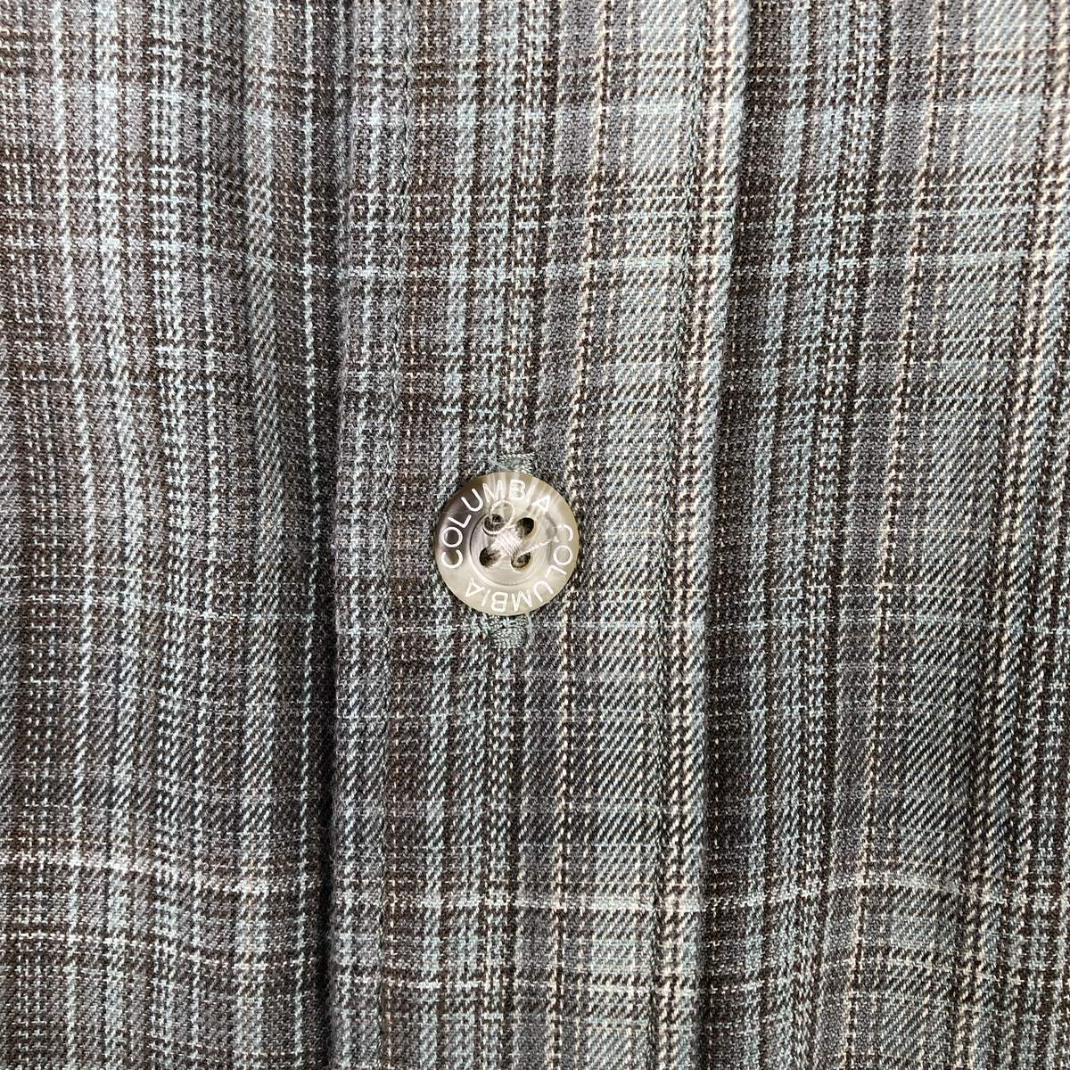 Columbia/コロンビア 長袖 ボタンダウンチェックシャツ