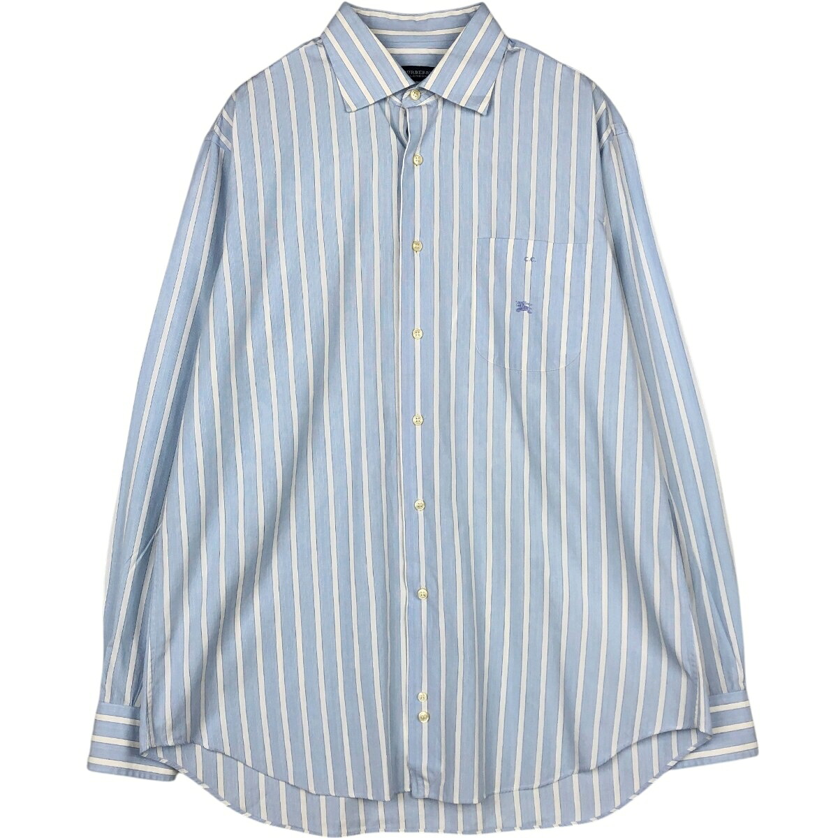 Burberry's/バーバリー LONDON 長袖 コットンストライプシャツ