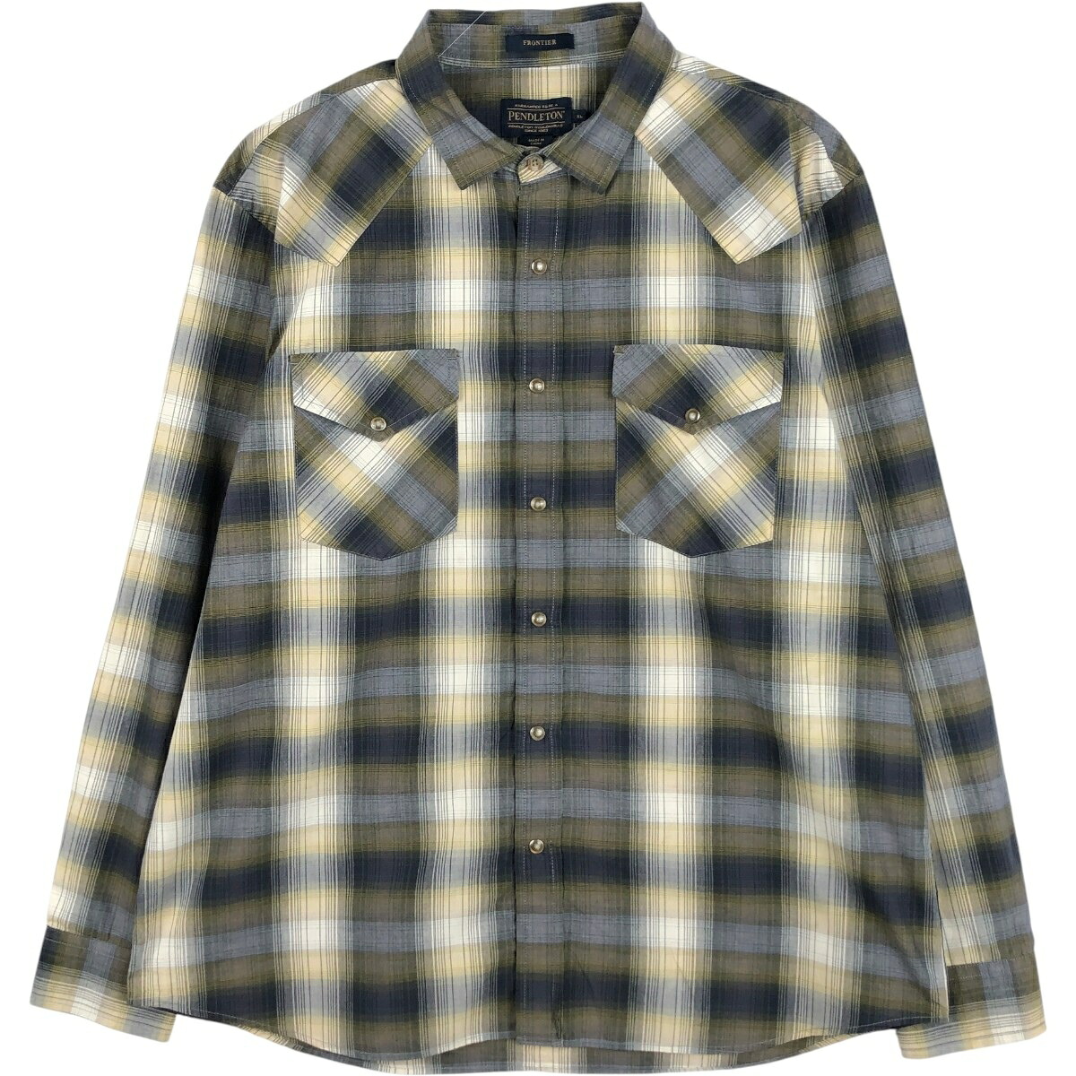PENDLETON/ペンドルトン FRONTIER 長袖 ウエスタンシャツ