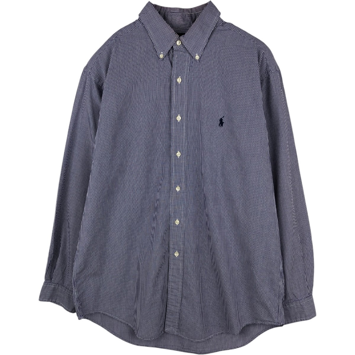 Ralph Lauren/ラルフローレン YARMOUTH 長袖 ボタンダウンチェックシャツ