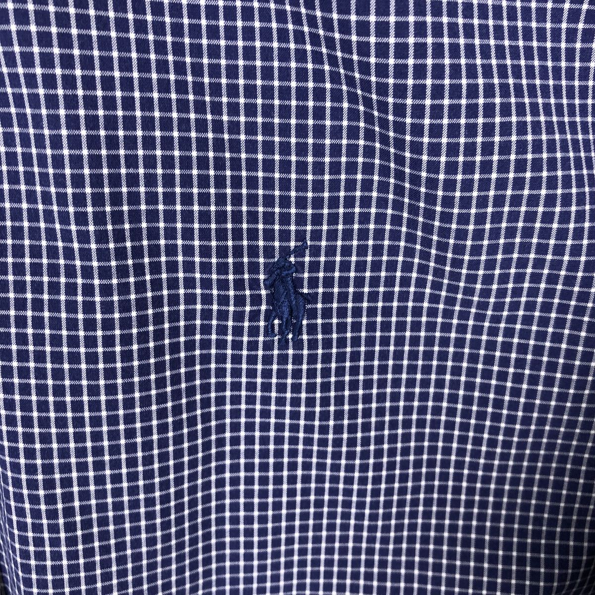 Ralph Lauren/ラルフローレン CUSTOM FIT 長袖 ボタンダウンチェックシャツ