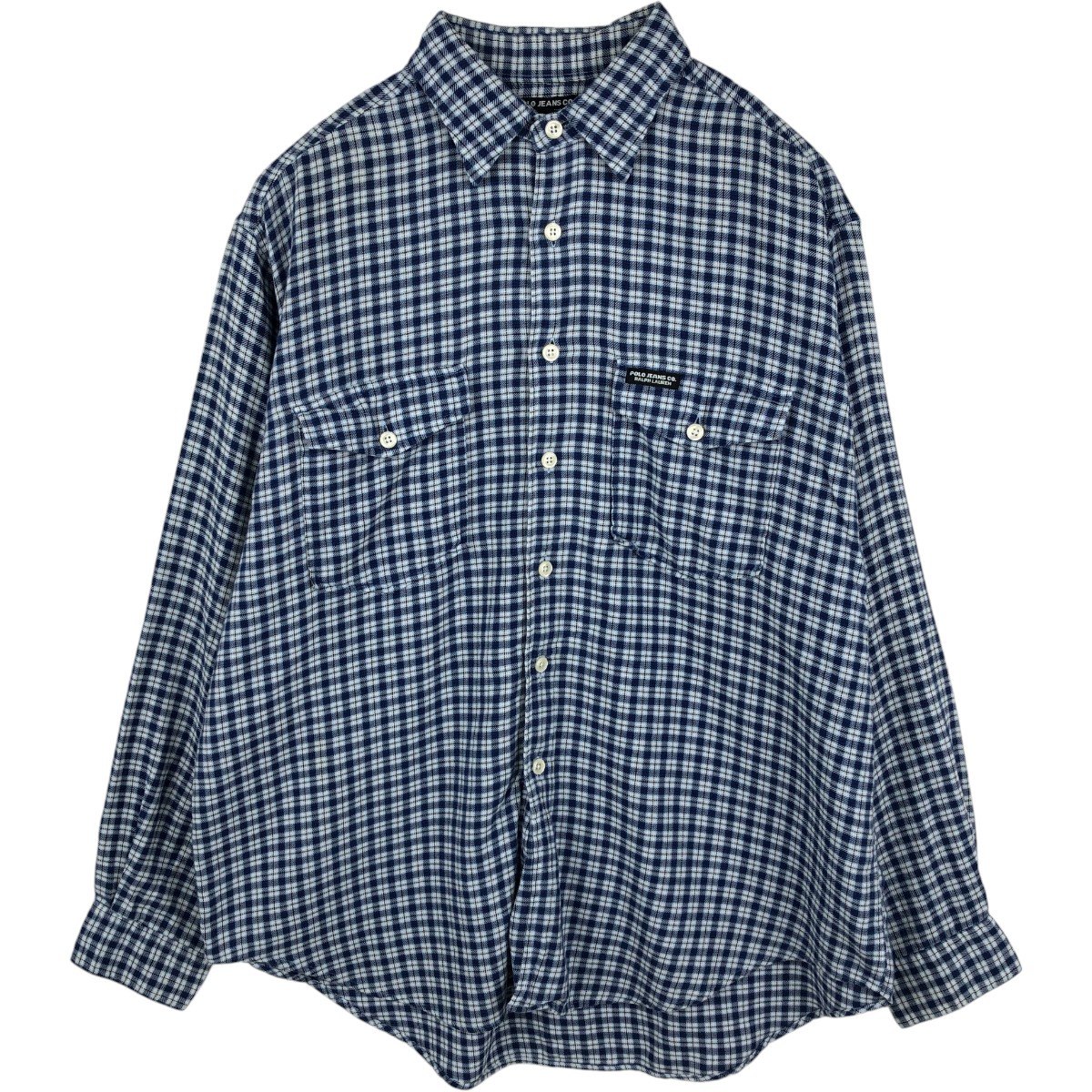 Ralph Lauren/ラルフローレン POLO JEANS CO, 長袖 コットンチェックシャツ