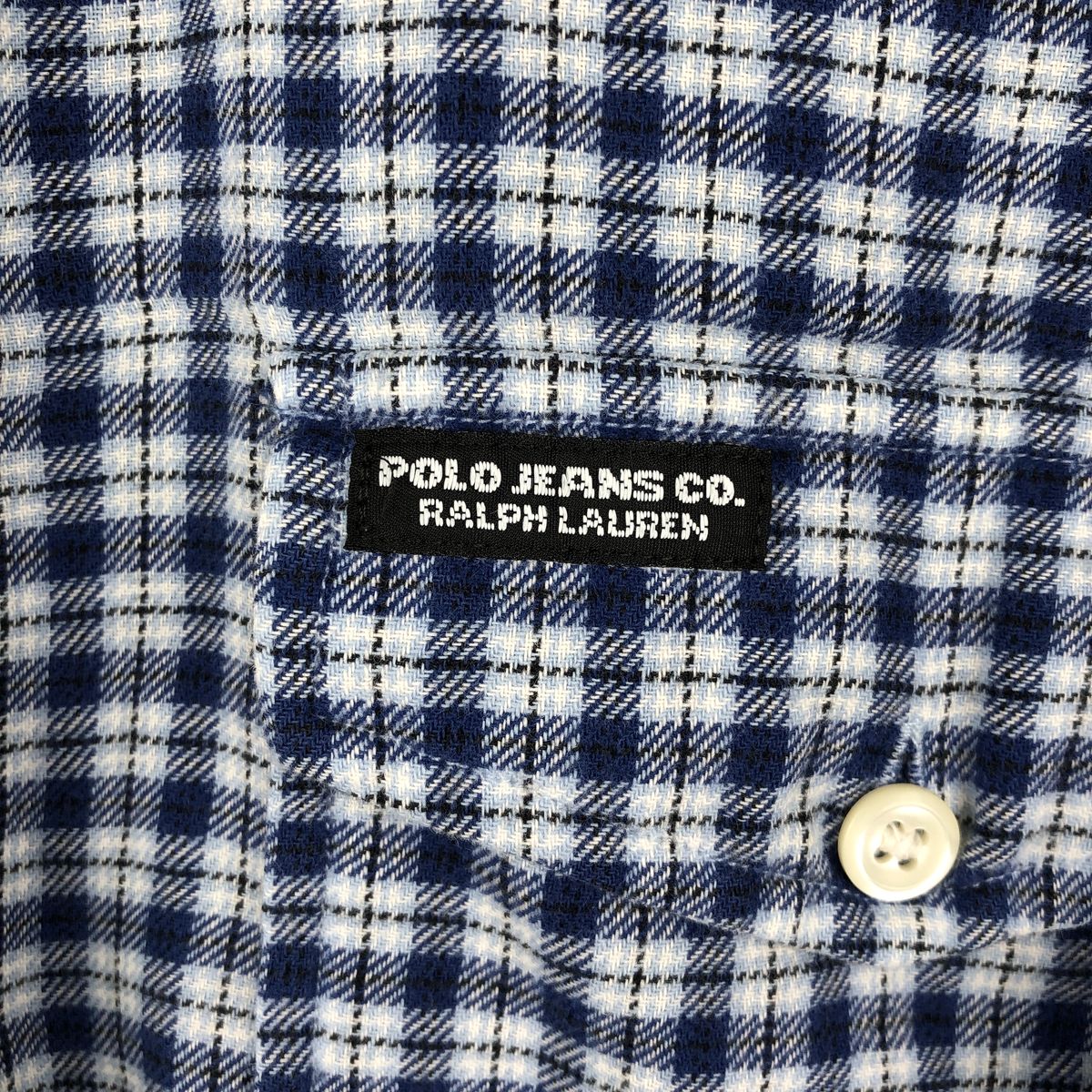 Ralph Lauren/ラルフローレン POLO JEANS CO, 長袖 コットンチェックシャツ