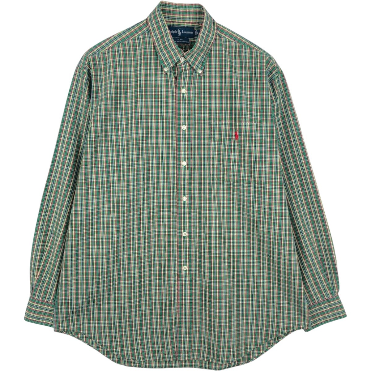 Ralph Lauren/ラルフローレン BLAKE 長袖 ボタンダウンチェックシャツ