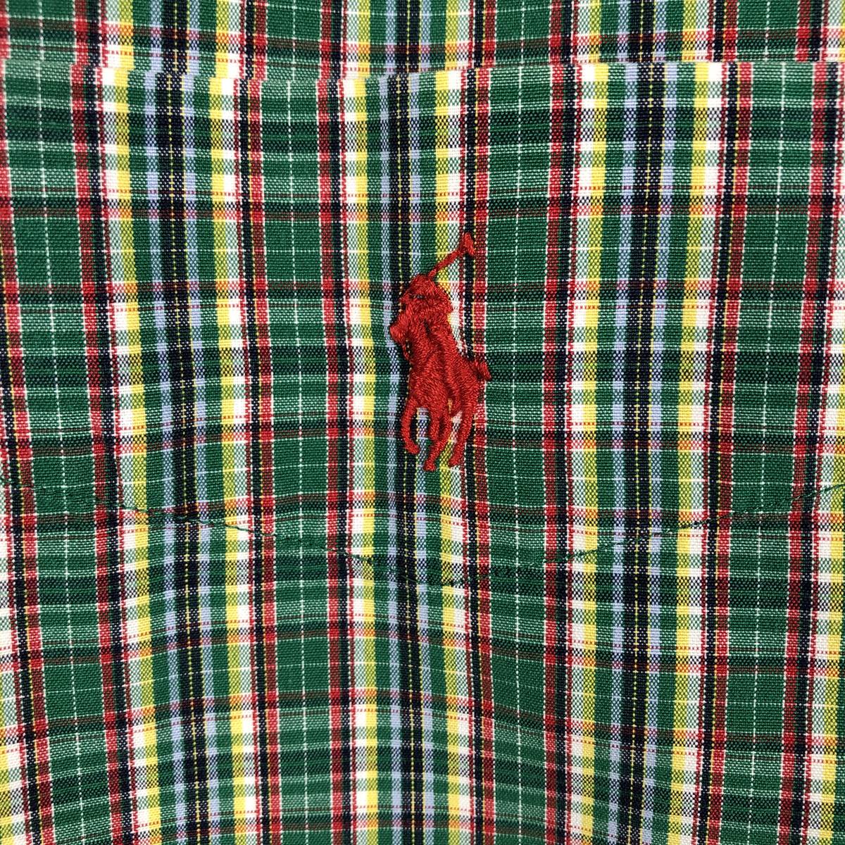 Ralph Lauren/ラルフローレン BLAKE 長袖 ボタンダウンチェックシャツ