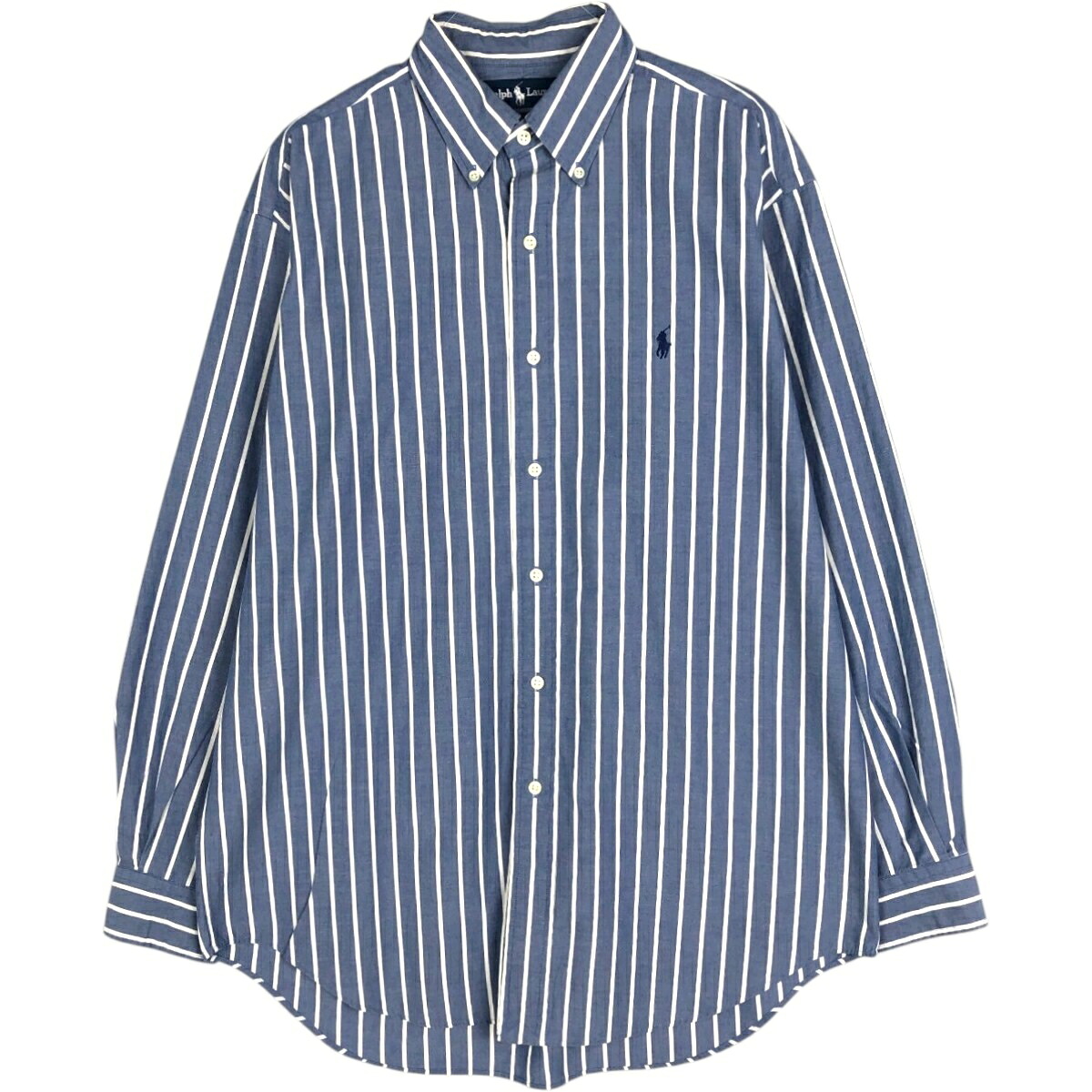 Ralph Lauren/ラルフローレン BLAKE 長袖 ボタンダウンストライプシャツ