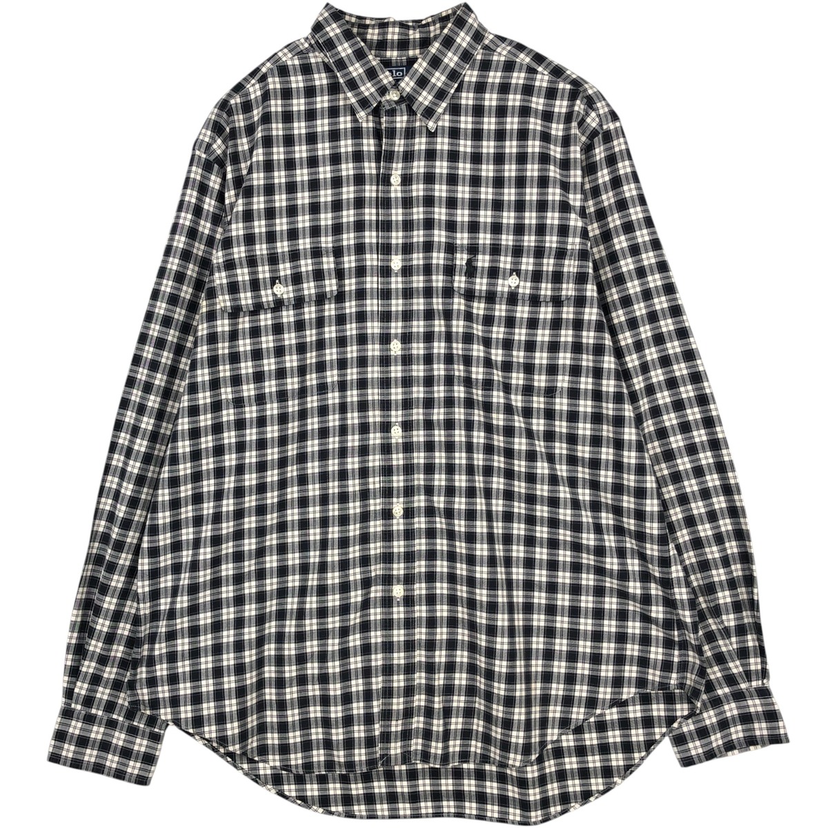 Ralph Lauren/ラルフローレン CLASSIC FIT クラシックフィット 長袖 コットンチェックシャツ