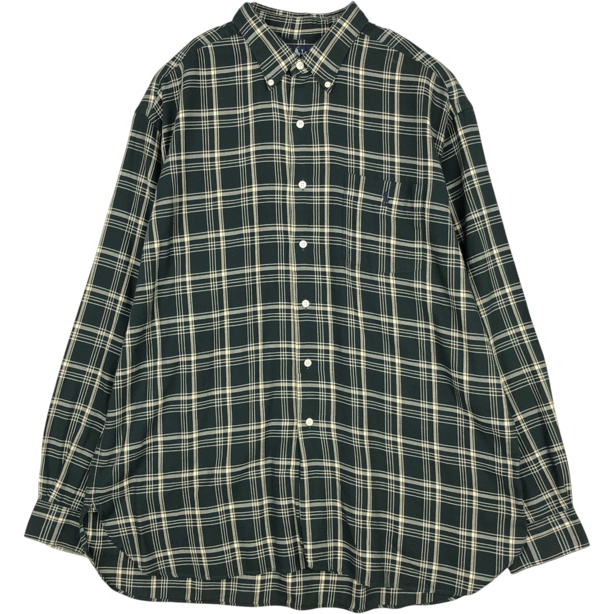Ralph Lauren/ラルフローレン MCMEEL 長袖 ボタンダウンチェックシャツ