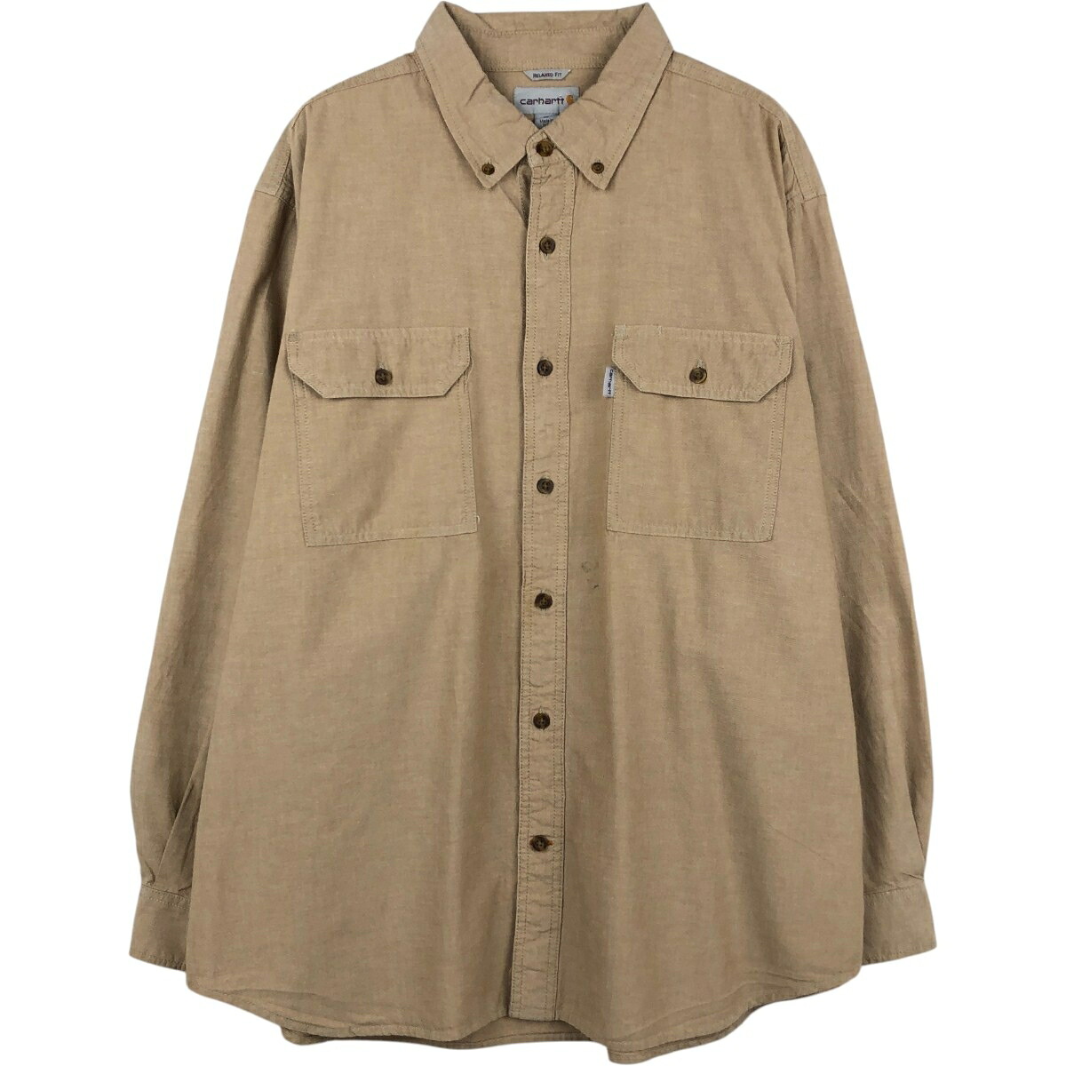 Carhartt/カーハート RELAXED FIT 長袖 ボタンダウン ワークシャツ