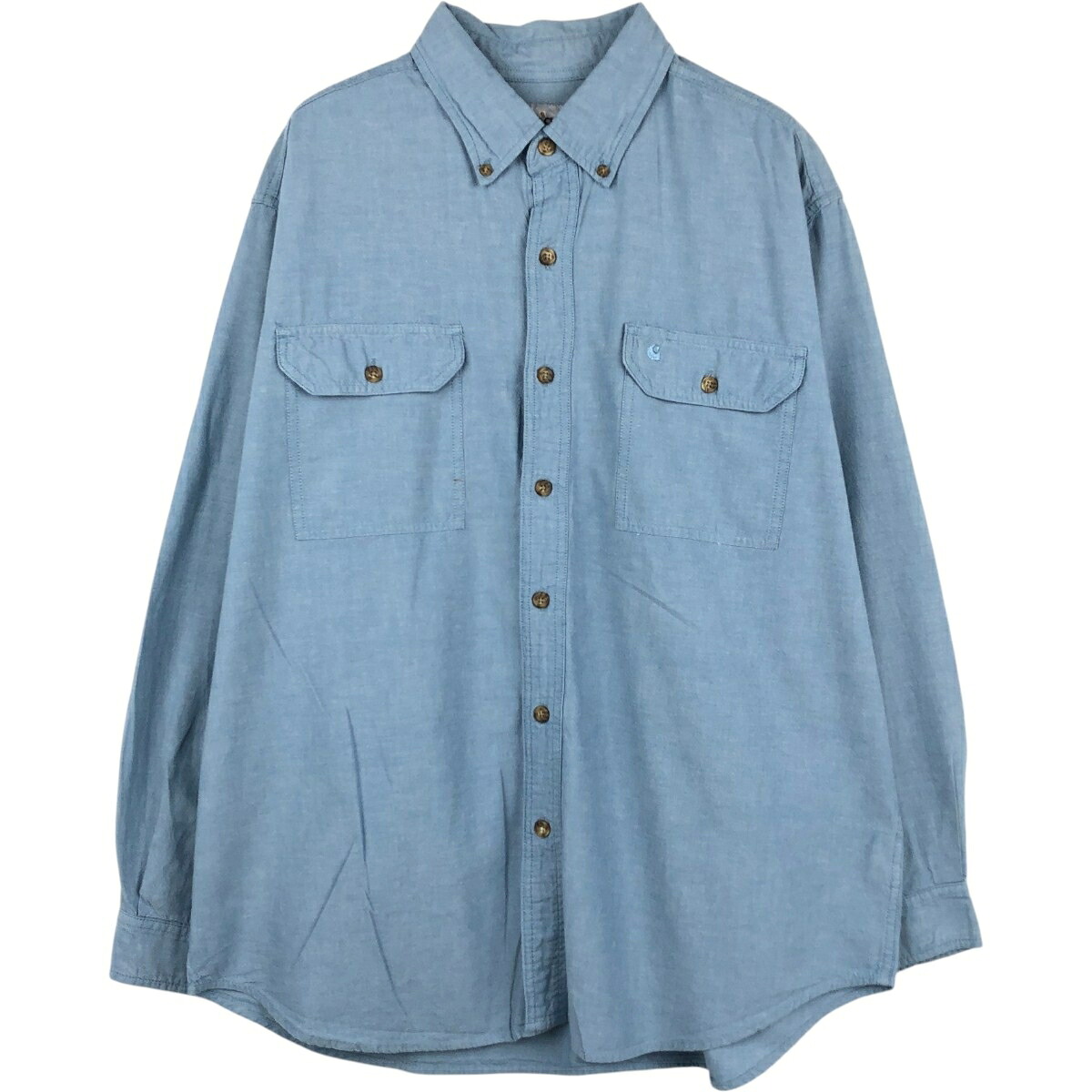 Carhartt/カーハート 長袖 ボタンダウン ワークシャツ