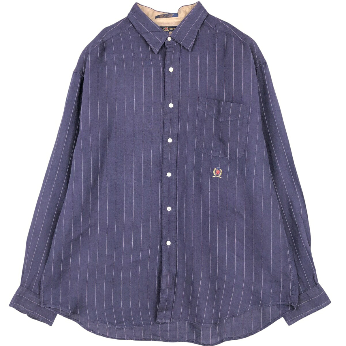 TOMMY HILFIGER/トミーヒルフィガー 長袖 リネンシャツ