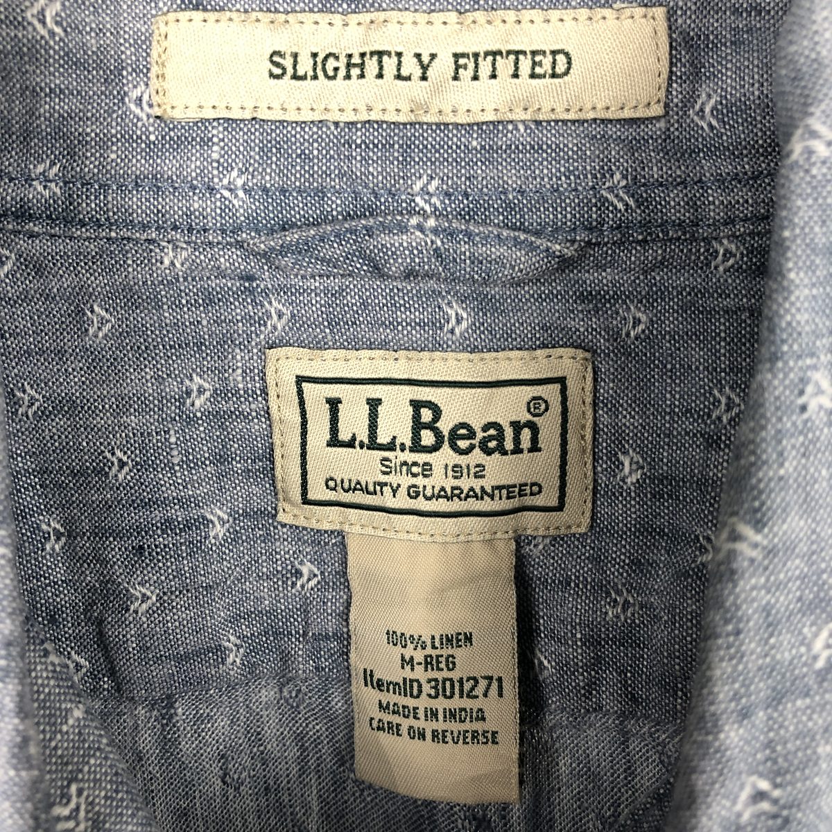 L.L.Bean/エルエルビーン 長袖 リネンシャツ