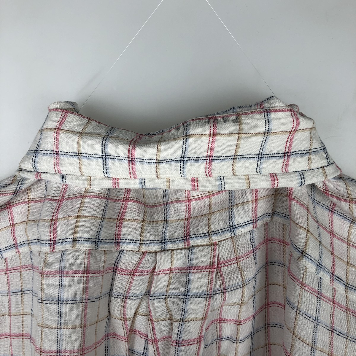 Brooks Brothers/ブルックスブラザーズ 346 長袖 リネン ボタンダウンシャツ