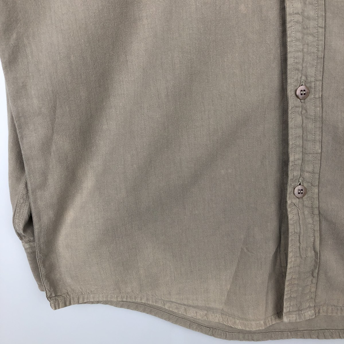 Calvin klein/カルバンクライン 長袖 リネンシャツ