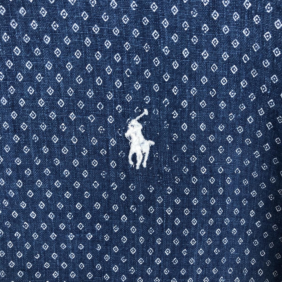Ralph Lauren/ラルフローレン CLASSIC FIT クラシックフィット 長袖 リネンシャツ