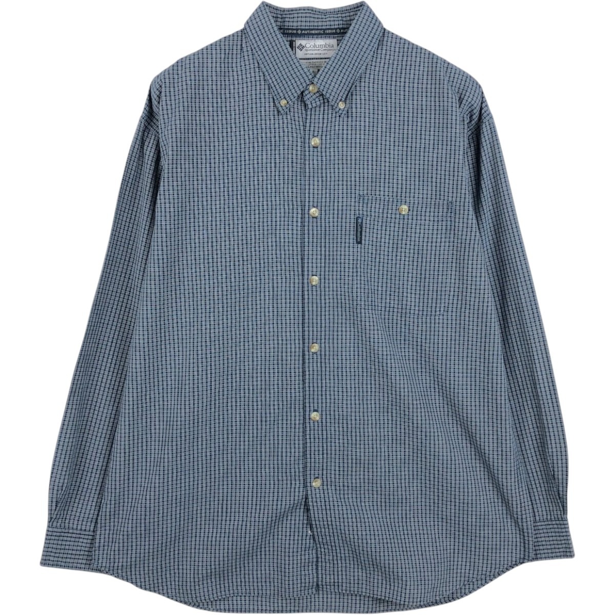 Columbia/コロンビア AUTHENTIC ISSUE 長袖 ボタンダウンチェックシャツ