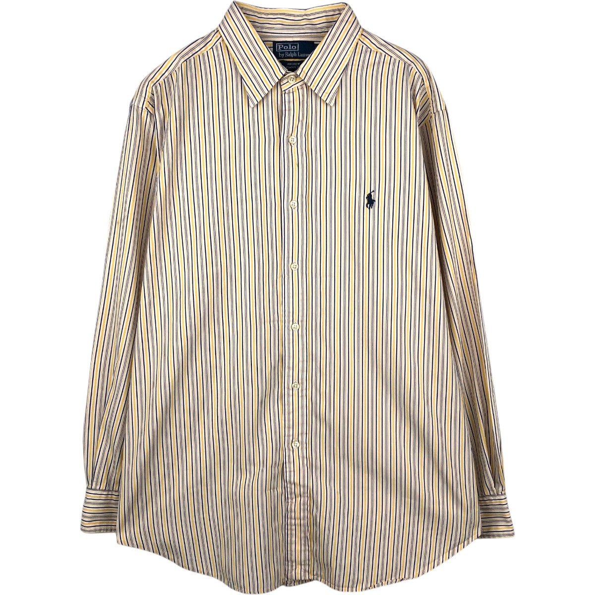 Ralph Lauren/ラルフローレン ANDREW 長袖 コットンストライプシャツ