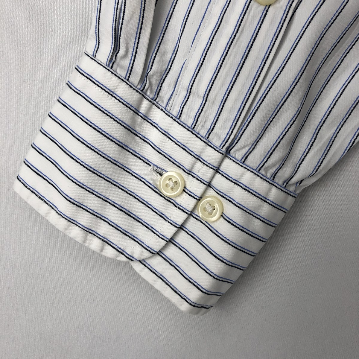 Ralph Lauren/ラルフローレン ANDREW CLASSIC FIT 長袖 コットンストライプシャツ