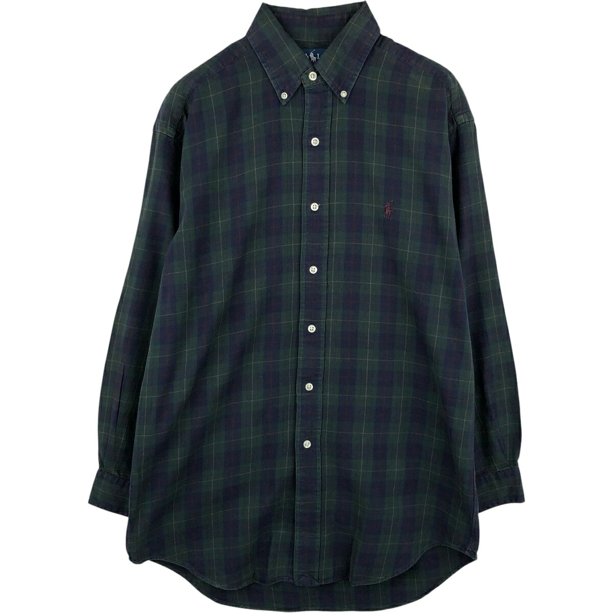 Ralph Lauren/ラルフローレン BLAKE 長袖 ボタンダウンチェックシャツ