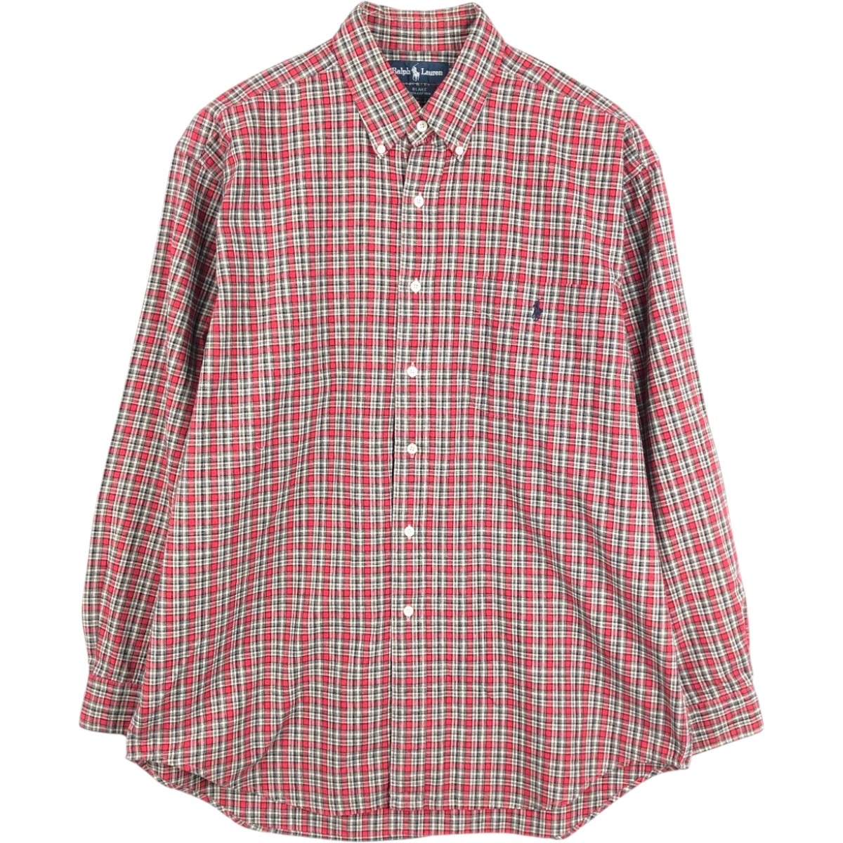 Ralph Lauren/ラルフローレン BLAKE 長袖 ボタンダウンチェックシャツ