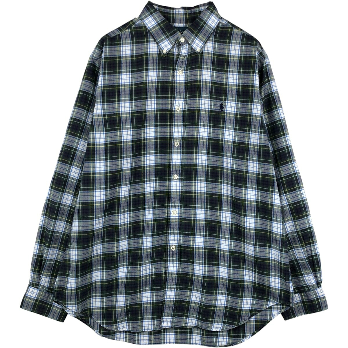 Ralph Lauren/ラルフローレン CLASSIC FIT 長袖 ボタンダウンチェックシャツ