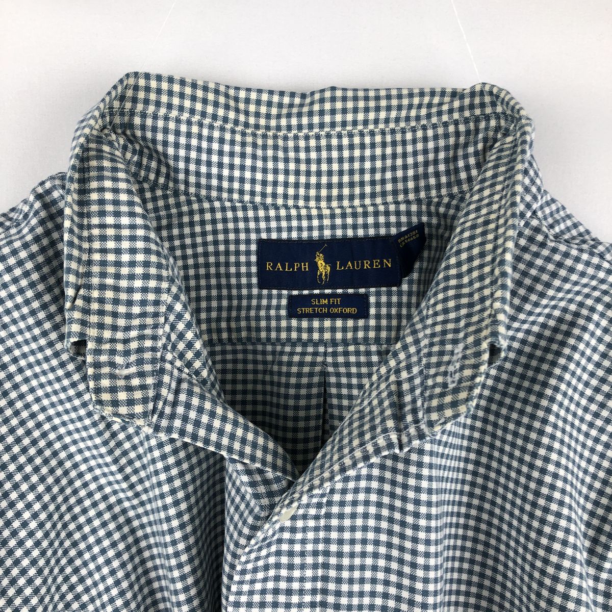 Ralph Lauren/ラルフローレン SLIM FIT 長袖 ボタンダウンチェックシャツ