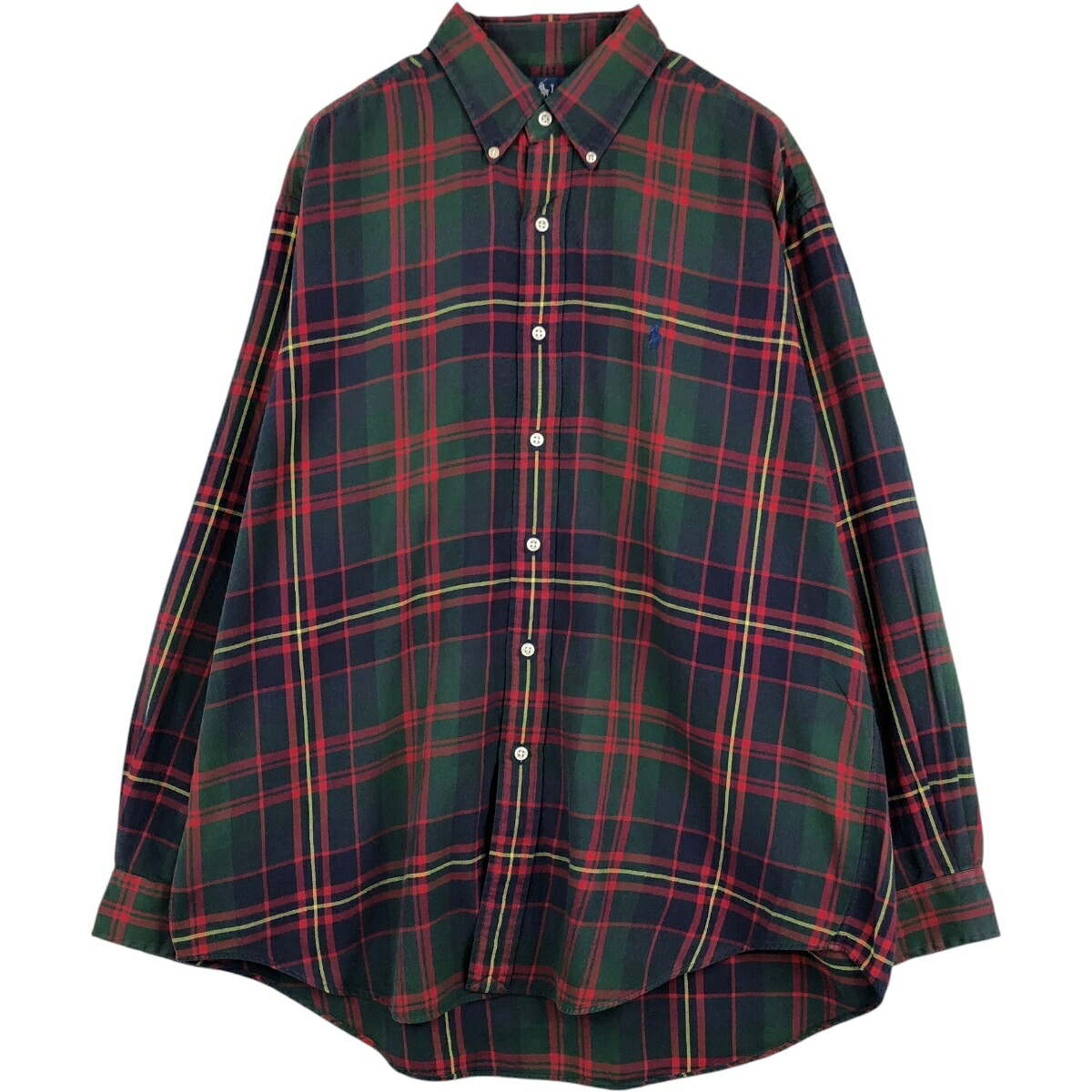 Ralph Lauren/ラルフローレン BLAKE 長袖 ボタンダウンチェックシャツ