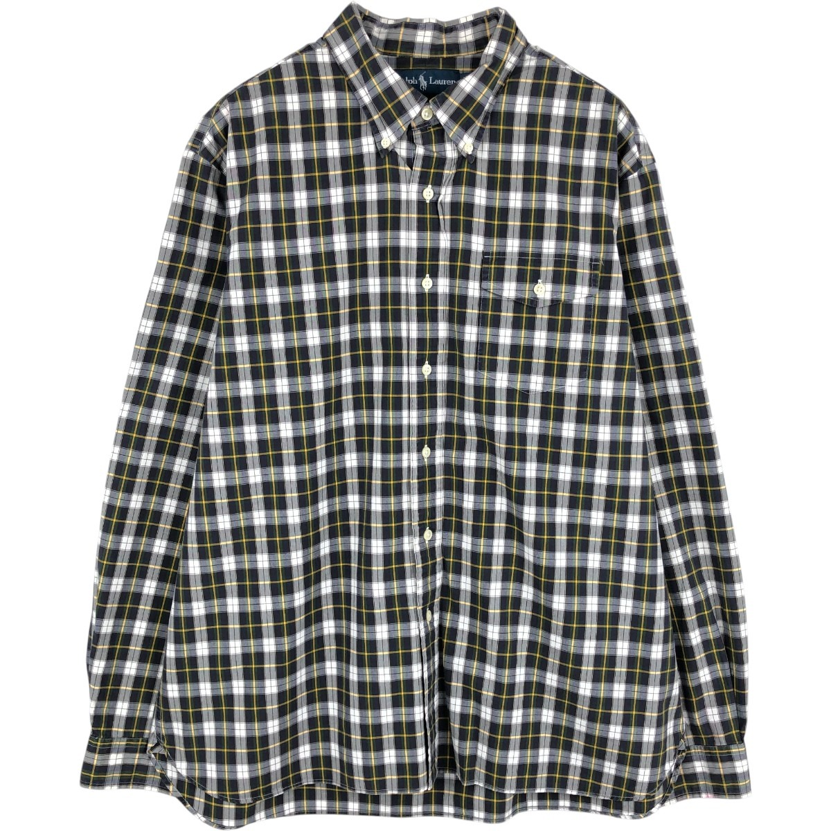 Ralph Lauren/ラルフローレン 長袖 ボタンダウンチェックシャツ