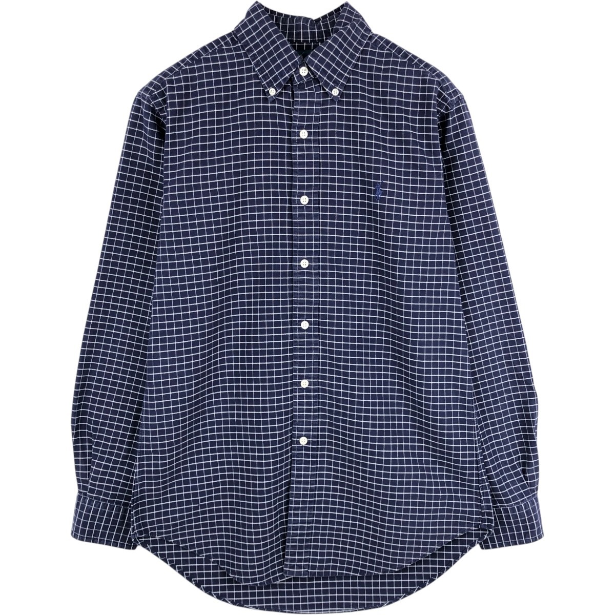 Ralph Lauren/ラルフローレン CLASSIC FIT 長袖 ボタンダウンチェックシャツ